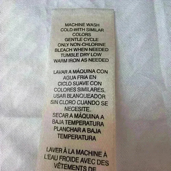 Easywear Chicos 3 Cardigan Womens XL Floral Laser Cut Striped Nylon Blend Open - Picture 11 of 16